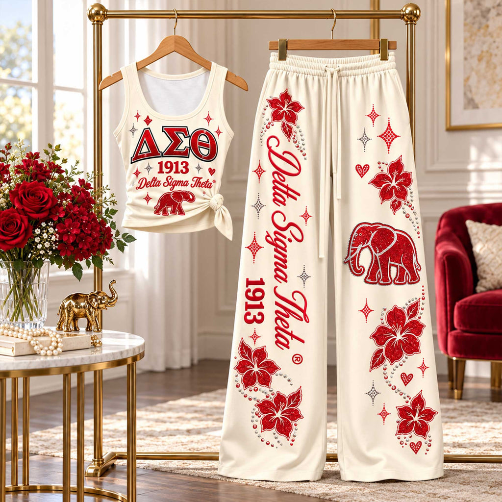 Varsity Chic TankTop Two-Piece Set HCT APT DST 1010261